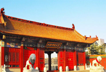 山西师范皇家体育校园美景